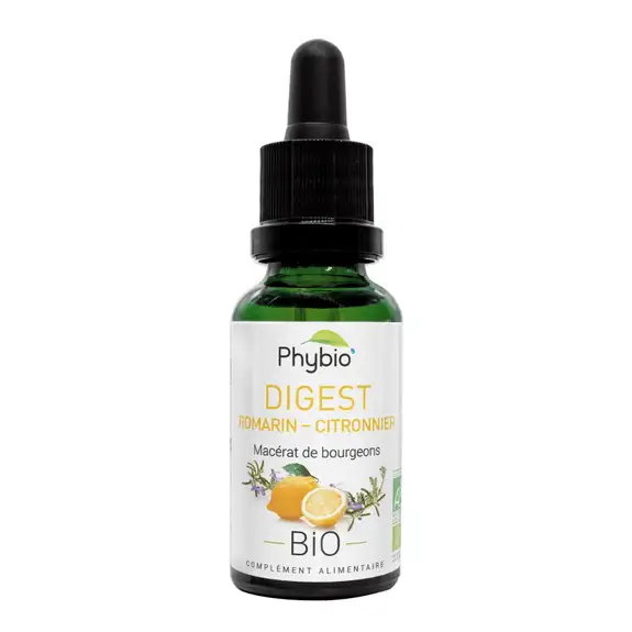 Oemine phybio Macérat de bourgeons bio 30 ml digest