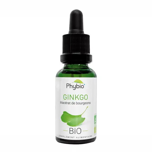 Oemine phybio Macérat de bourgeons bio 30 ml ginkgo
