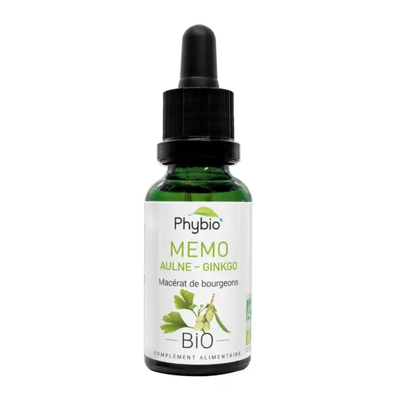 Oemine phybio Macérat de bourgeons bio 30 ml memo