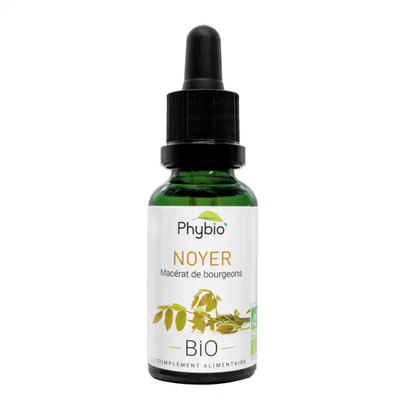 Oemine phybio Macérat de bourgeons bio 30 ml noyer