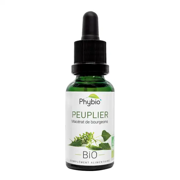 Oemine phybio Macérat de bourgeons bio 30 ml peuplier