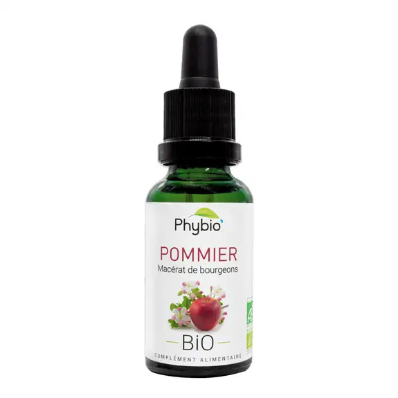 Oemine phybio Macérat de bourgeons bio 30 ml pommier