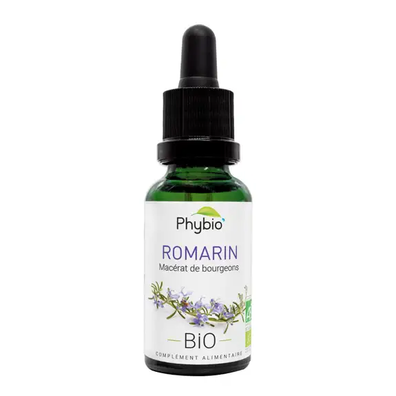 Oemine phybio Macérat de bourgeons bio 30 ml romarin