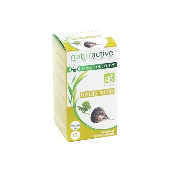 Naturactive Radis Noir Bio 30 gélules