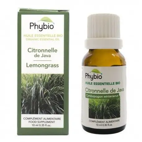 Oemine huile essentielle bio Citronnelle de Java 10ml