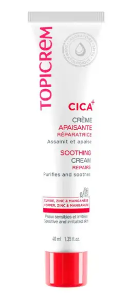 Topicrem Cica Crème apaisante réparatrice 40ml