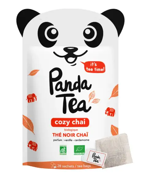 Panda Tea Cozy Chai - 28 sachets