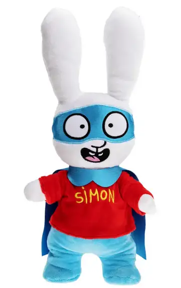Bouillotte peluche Simon Super lapin Pelucho