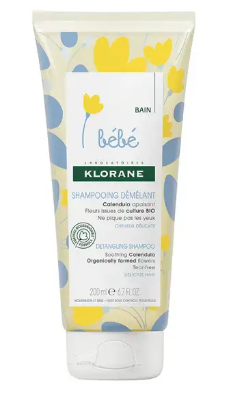 Klorane Shampoing démêlant Bébé 200ml