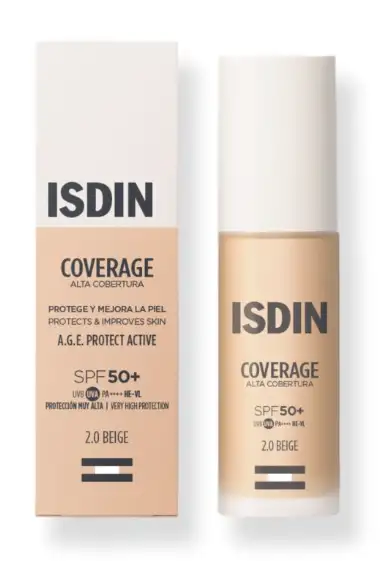 Isdin Coverage Fond de teint SPF50+ 2.0 Beige 30ml
