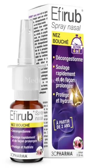 3 Chênes Efirub Spray nasal 30ml