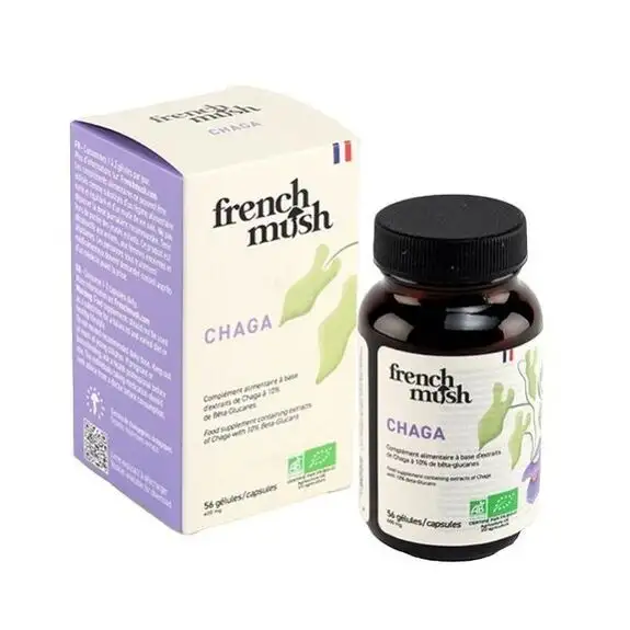 French Mush Chaga Bio - 56 gélules
