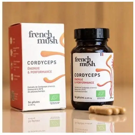 French Mush Cordyceps Bio - 56 gélules