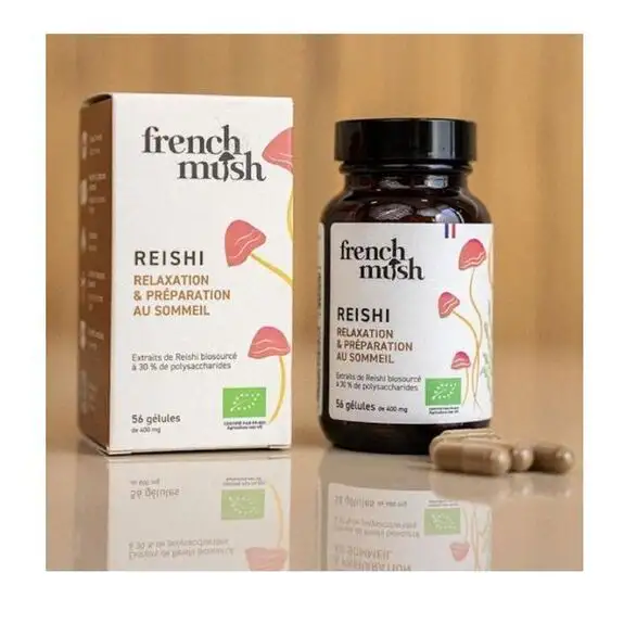 French Mush Reishi Bio - 56 gélules