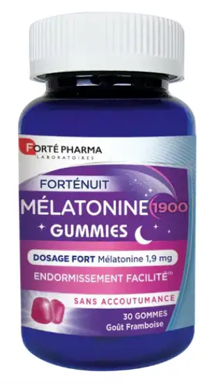 Forté Pharma Nuit Mélatonine 1900 30 gummies