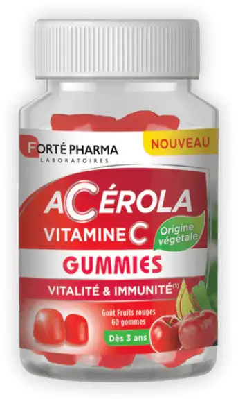 Forté Pharma Acérola Vitamine C 60 gummies