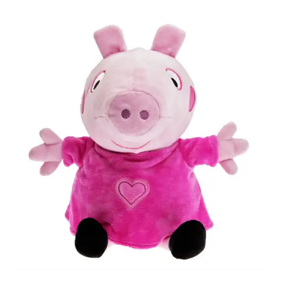 Bouillotte pelucho Peppa pig rose