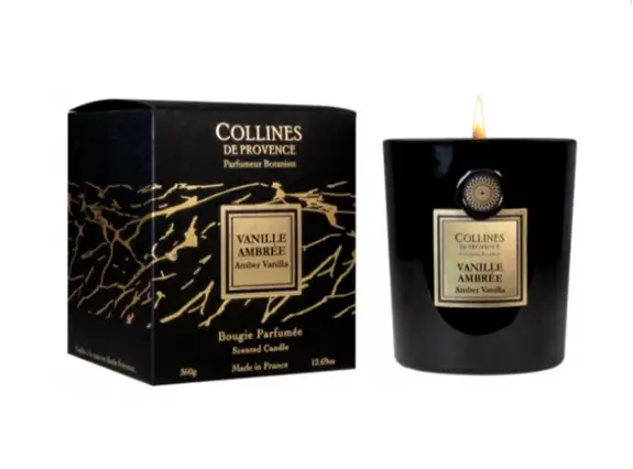 Collines de Provence Bougie Vanille Ambrée 360g