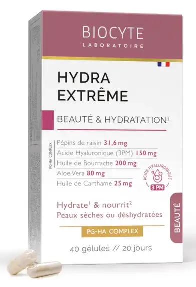 Biocyte Hydra extrême 40 gélules