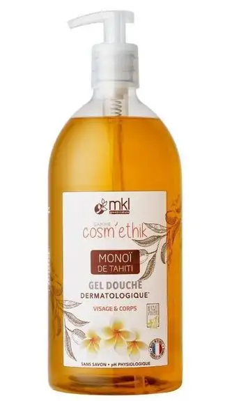 MKL Cosm'ethik Gel douche Monoi de Tahiti 1 Litre