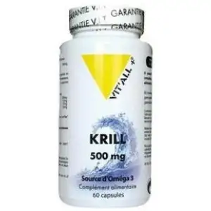 Vitall+ Krill 500mg  60 capsules