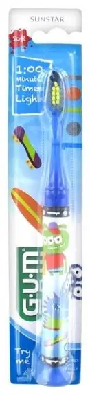 Gum Brosse à Dents Timer Light 7-9 ans