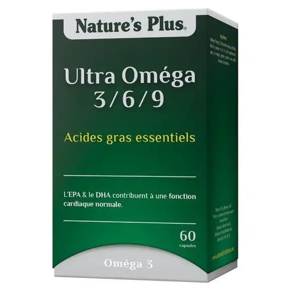 Nature's Plus - Ultra Omega 3/6/9 60 capsules