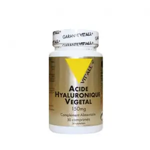 Vitall+ Acide Hyaluronique vegetal 150 Mg - 30 comprimés