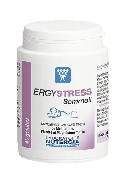 Nutergia Ergystress sommeil 40 gélules