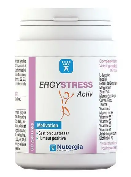 Nutergia Ergystress Activ 60 gélules
