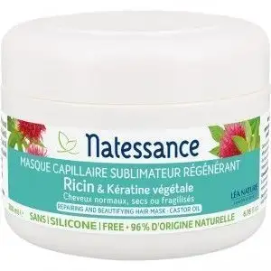 Natessance Masque sublimateur régénérant huile de ricin 200ml