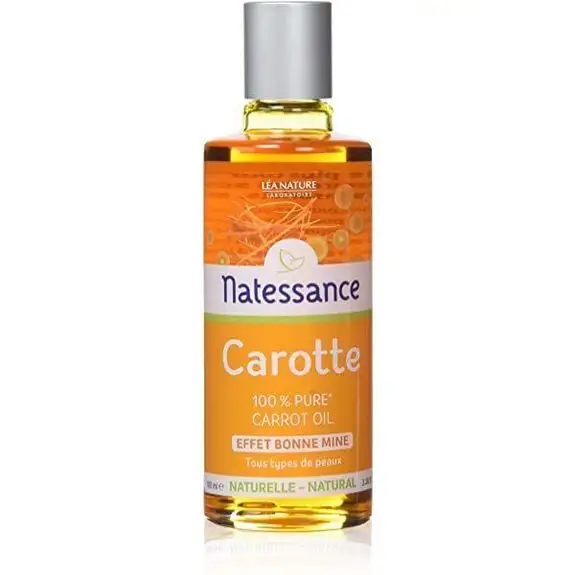 Natessance - huile de carotte pure Teint Hâlé 100 ml