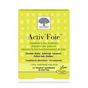 Activ'Foie - 90 comprimés New Nordic