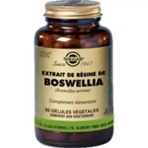 Solgar Extrait de racine de Boswellia 60 gélules végétales