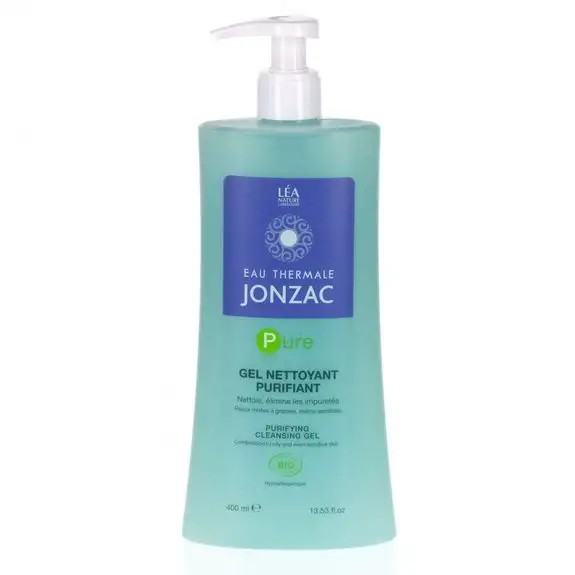 Jonzac Pure Gel nettoyant Bio purifiant 400 ml