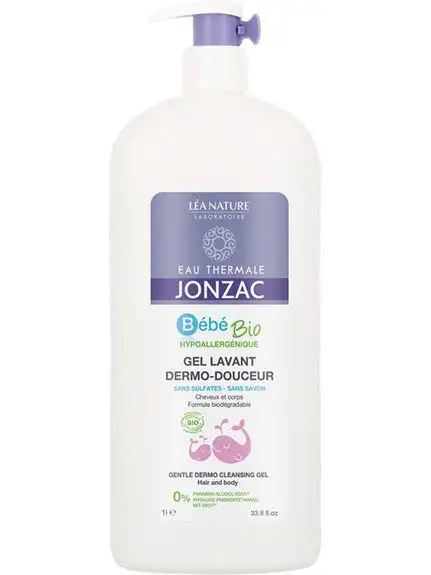 Jonzac bébé Bio Gel lavant dermo-douceur 1Litre