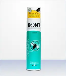Ront traitement anti-punaise de lit aérosol 400ml