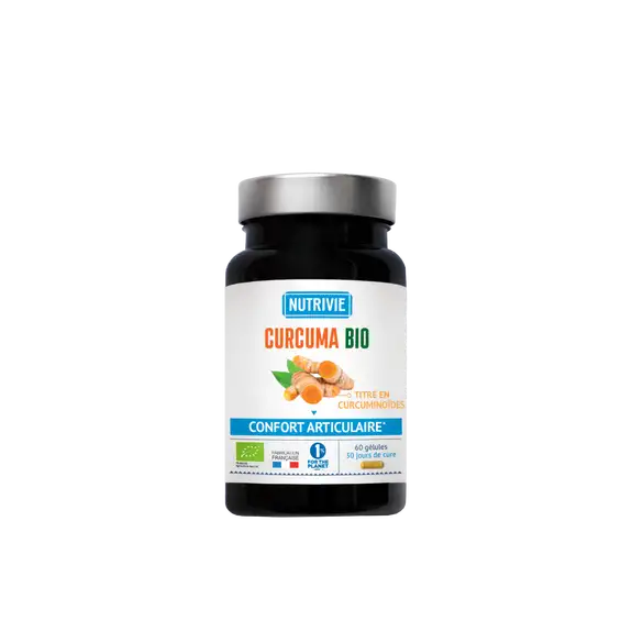 Nutrivie Curcuma bio et poivre Noir bio 60 gélules