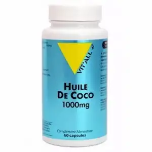 Vitall+ Huile De Coco 1000mg 60 comprimés