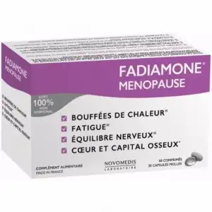 Fadiamone  Ménopause 60 comprimés + 30 capsules
