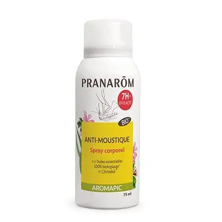Pranarom Aromapic  Spray corps anti-moustique bio, 75ml