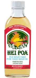 Hei Poa pur Monoi Tahiti multi-usages Parfum Coco 100ml