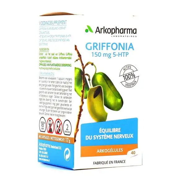 Arkopharma Griffonia 150mg 5-HTP 40 gélules