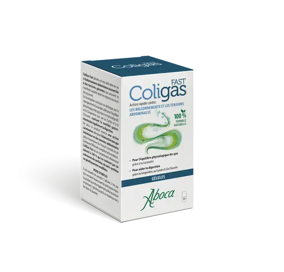 Aboca Coligas Fast Ballonnements & Tensions Abdominales 30 gélules