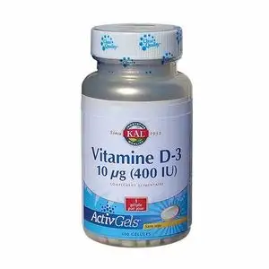 Kal vitamine D3 10 mcg 100 Capsules