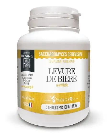 Dayang Levure de bière revivifiable 90 gélules
