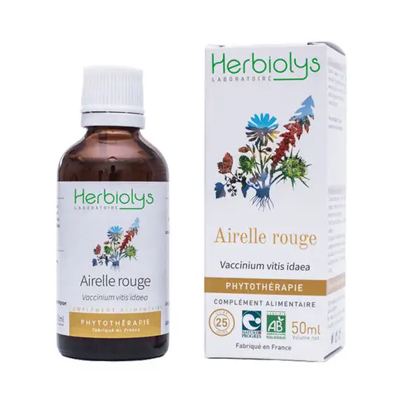 Herbiolys Bourgeons d'Airelle rouge 50 ml Bio