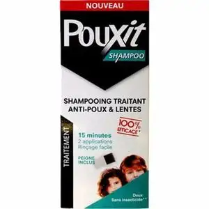 Pouxit Shampooing + Peigne Inclus 200ml