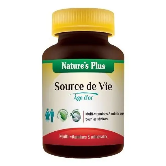 Nature's Plus - Source de vie Age d'or - 90 comprimés