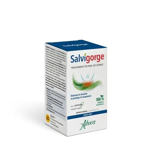 Aboca Salvigorge Spray Mal de Gorge Adultes et Enfants 30ml